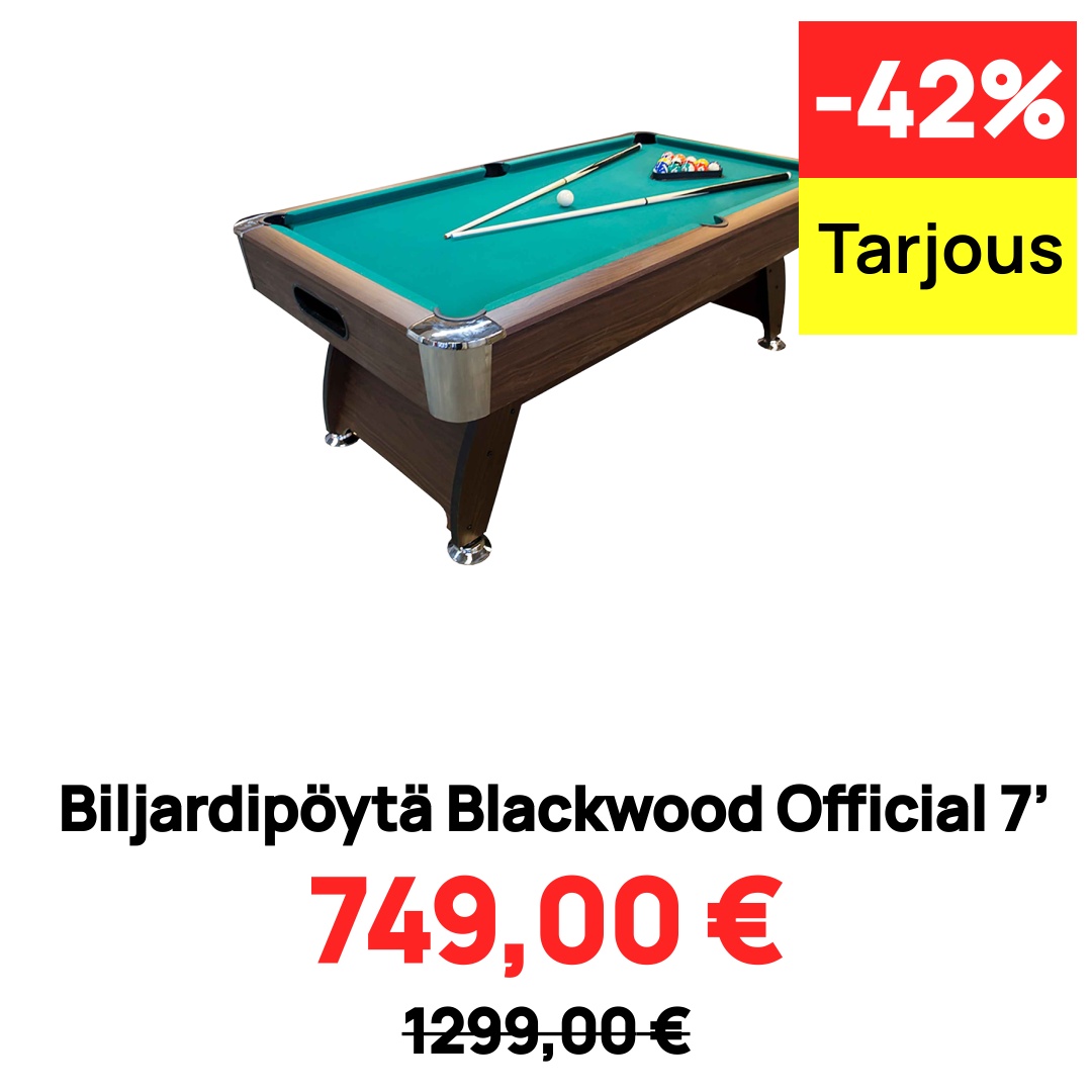 Image of Biljardipöytä Blackwood Official 7’