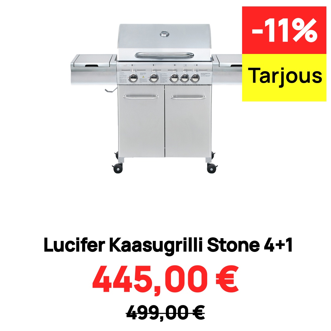 Image of Lucifer Kaasugrilli Stone 4+1