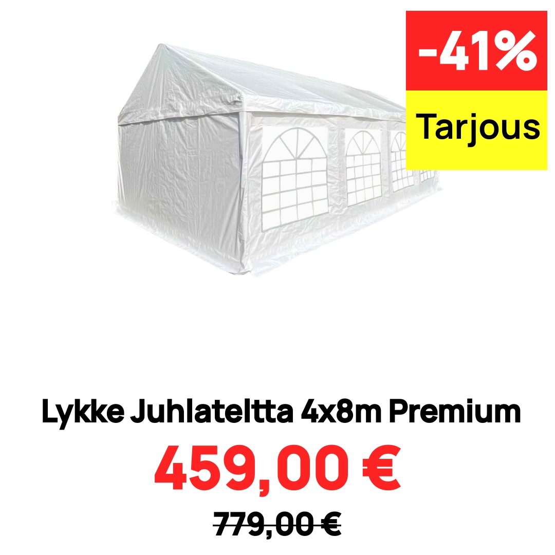 Image of Lykke Juhlateltta 4x8m Premium
