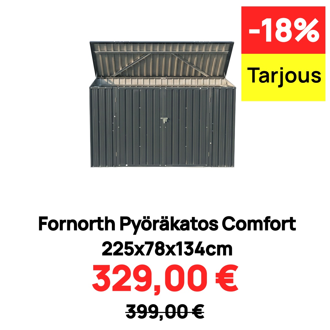 Image of Fornorth Pyöräkatos Comfort 225x78x134cm