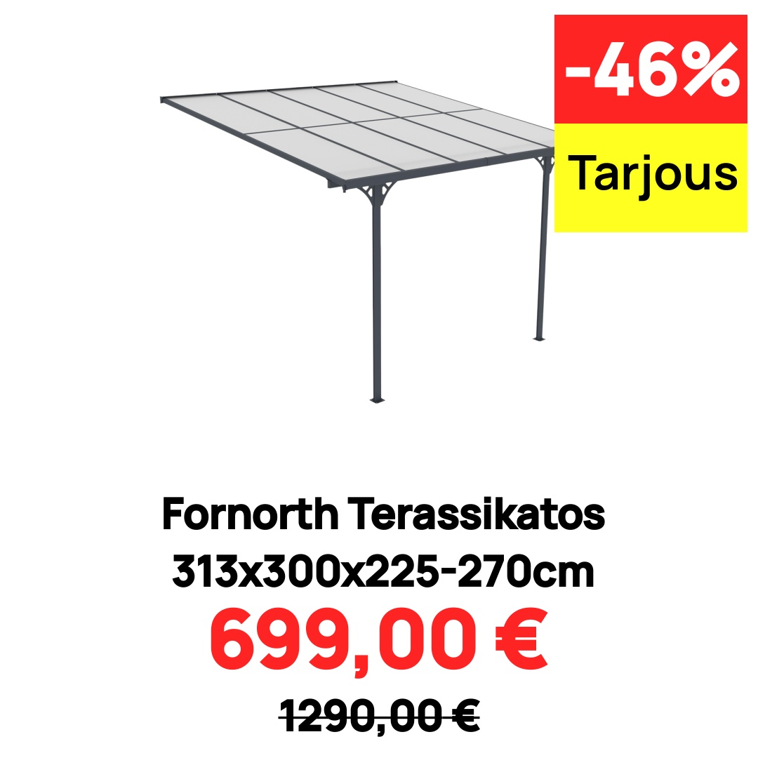 Image of Fornorth Terassikatos 313x300x225-270cm