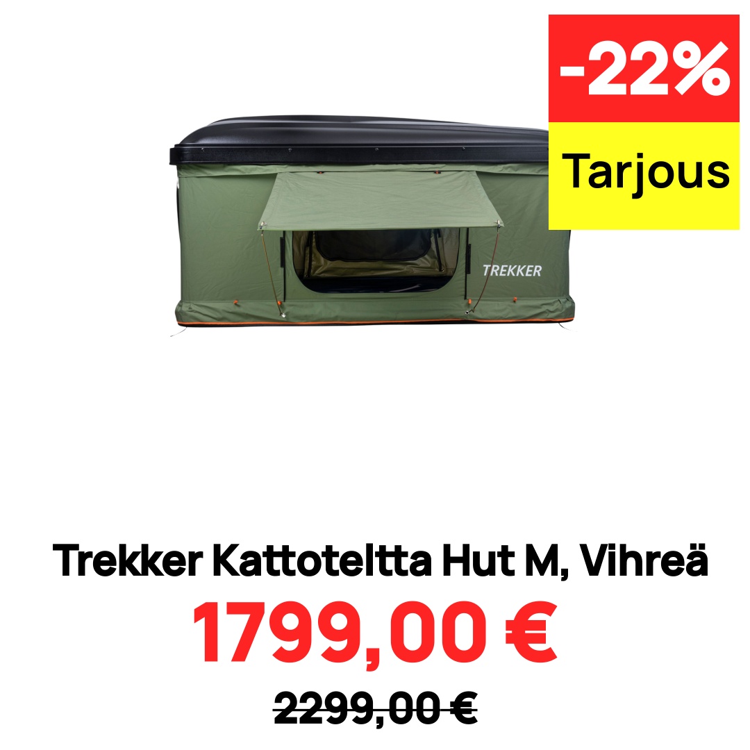 Image of Trekker Kattoteltta Hut M, Vihreä