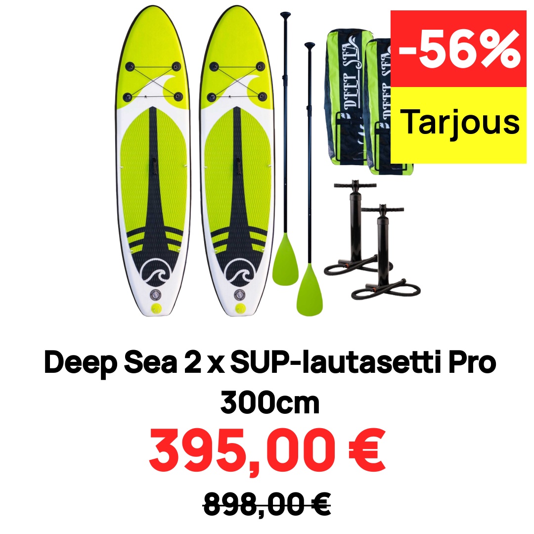 Image of Deep Sea 2 x SUP-lautasetti Pro 300cm