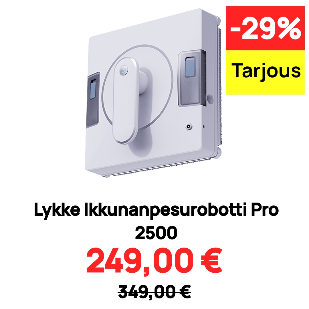 Image of Lykke Ikkunanpesurobotti Pro 2500