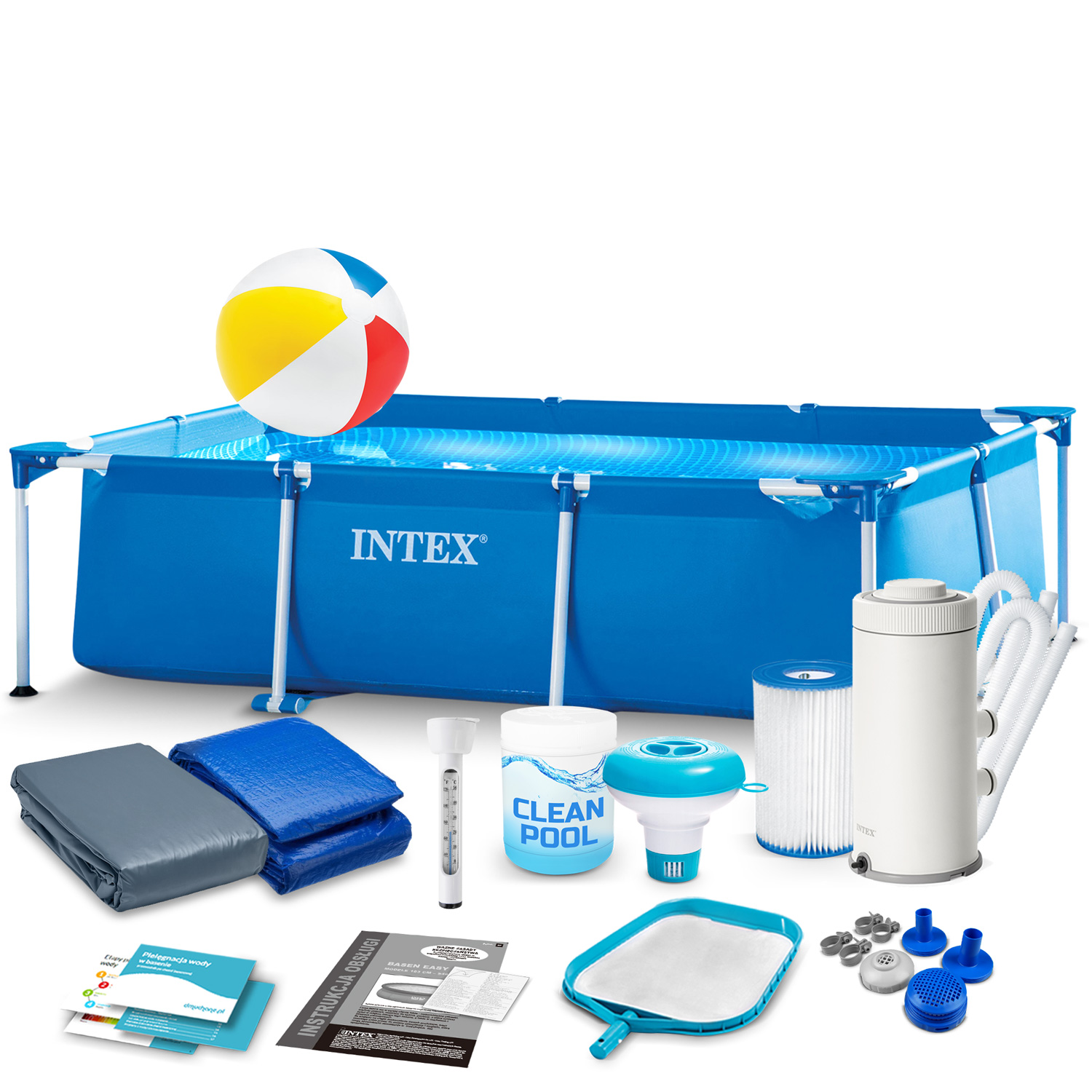 Image of INTEX 28271 Runkoallas puutarhaan 260 x 160 x 65 cm 15 in 1