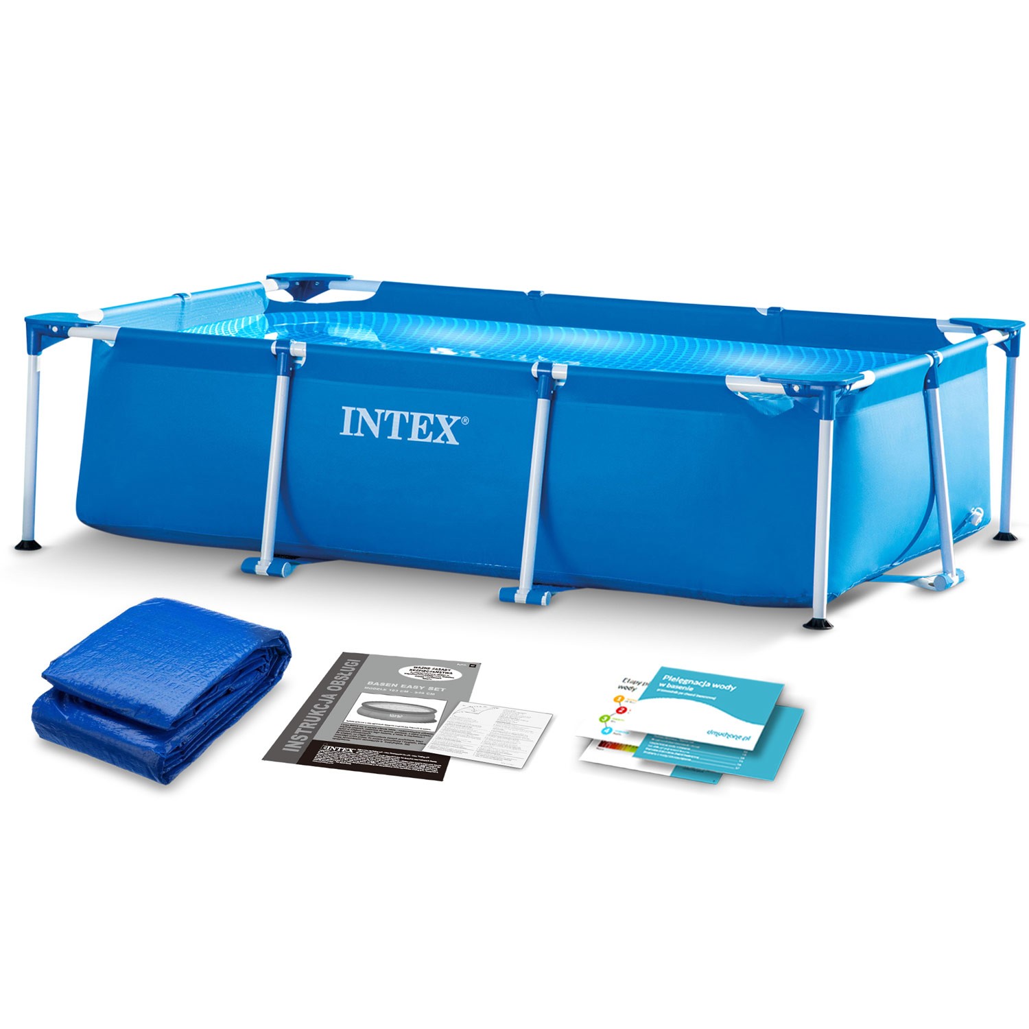 Image of INTEX 28271 Runkoallas puutarhaan 260 x 160 x 65 cm 2 in 1