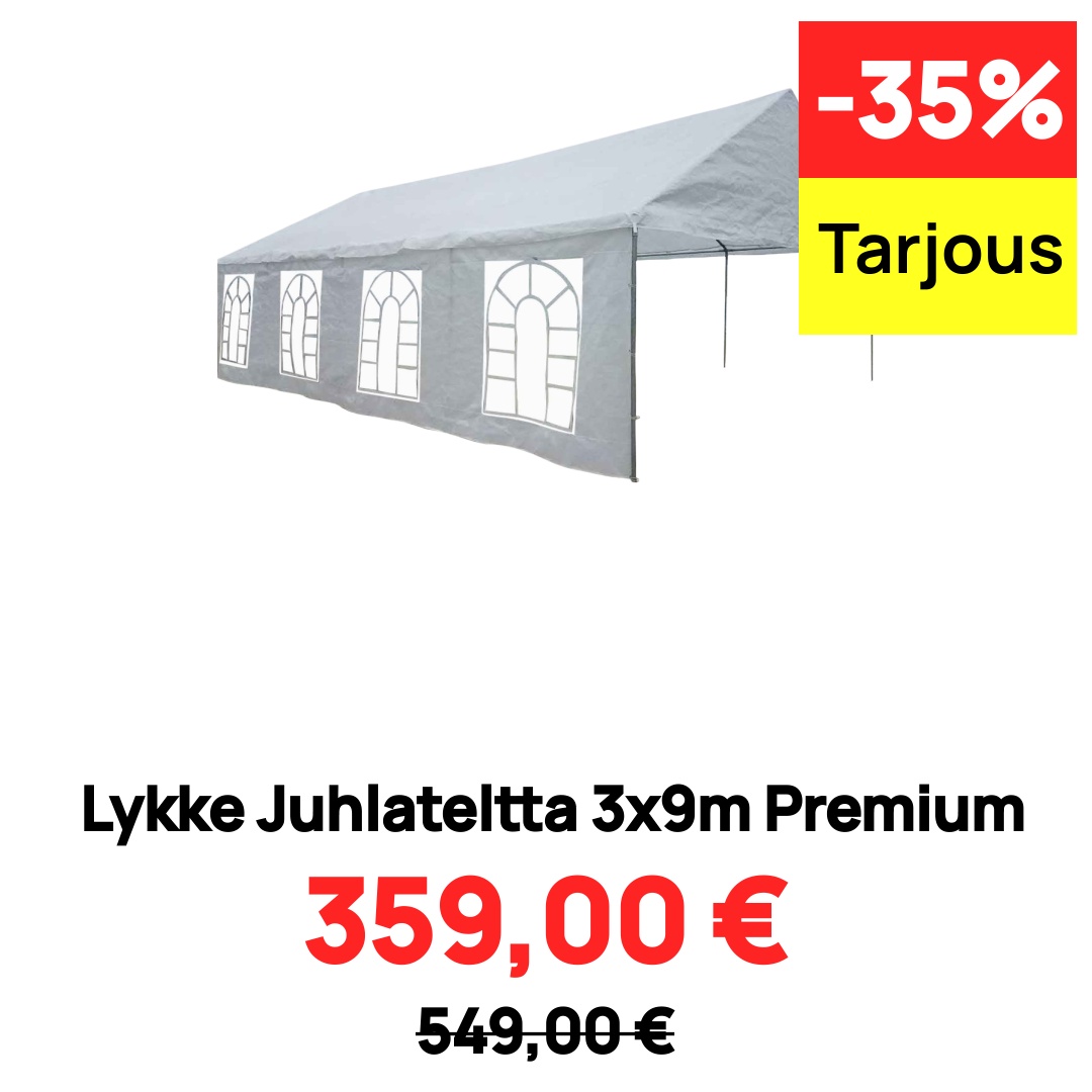 Image of Lykke Juhlateltta 3x9m Premium