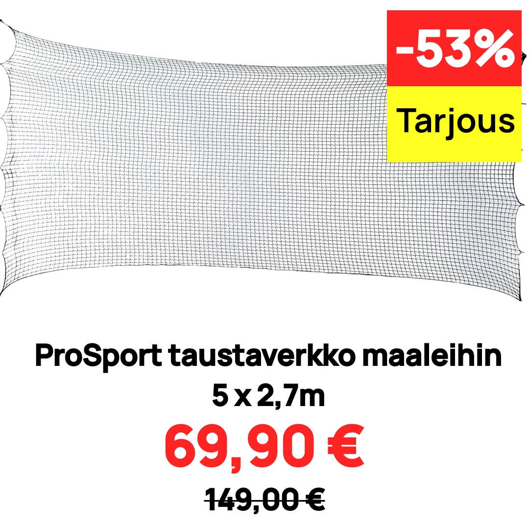 Image of ProSport taustaverkko maaleihin 5 x 2,7m