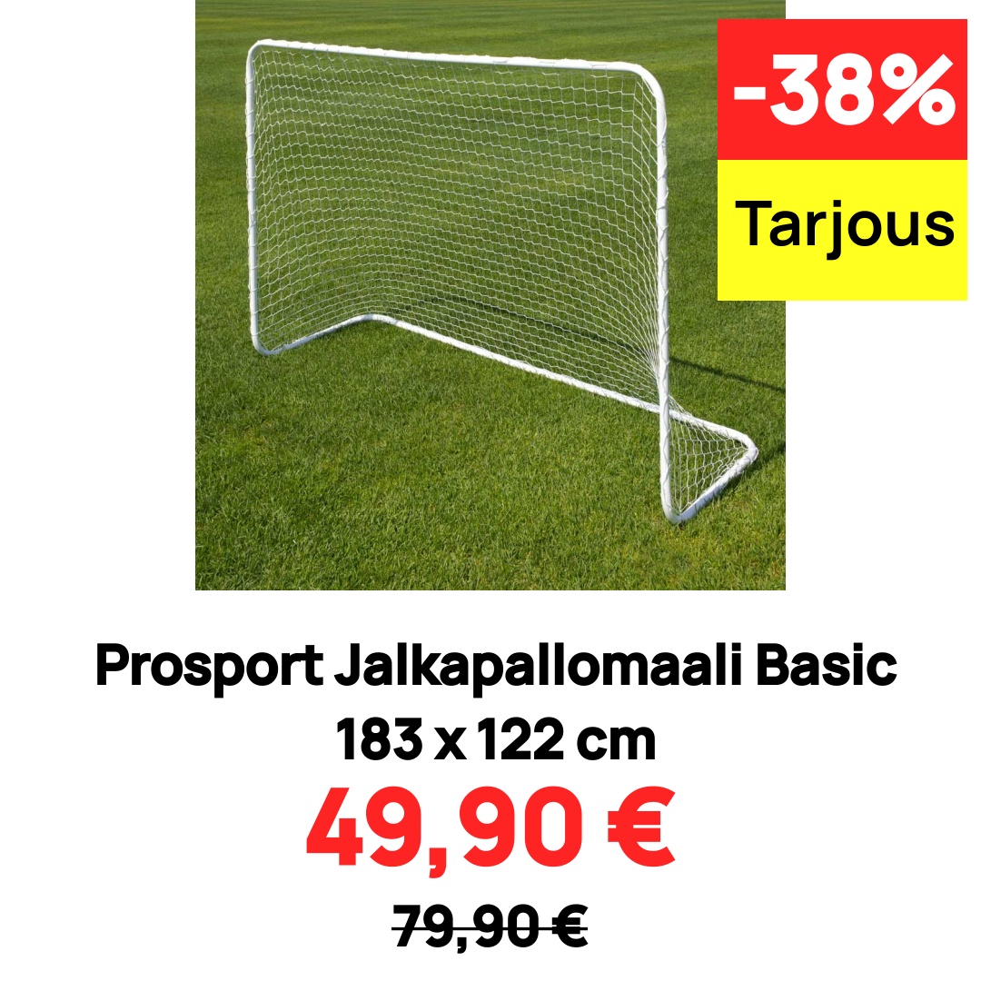 Image of Prosport Jalkapallomaali Basic 183 x 122 cm