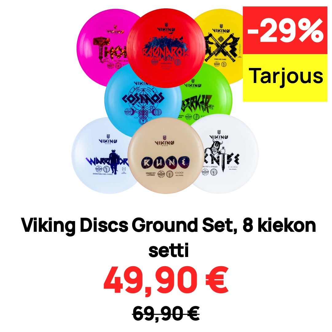 Image of Viking Discs Ground Set, 8 kiekon setti
