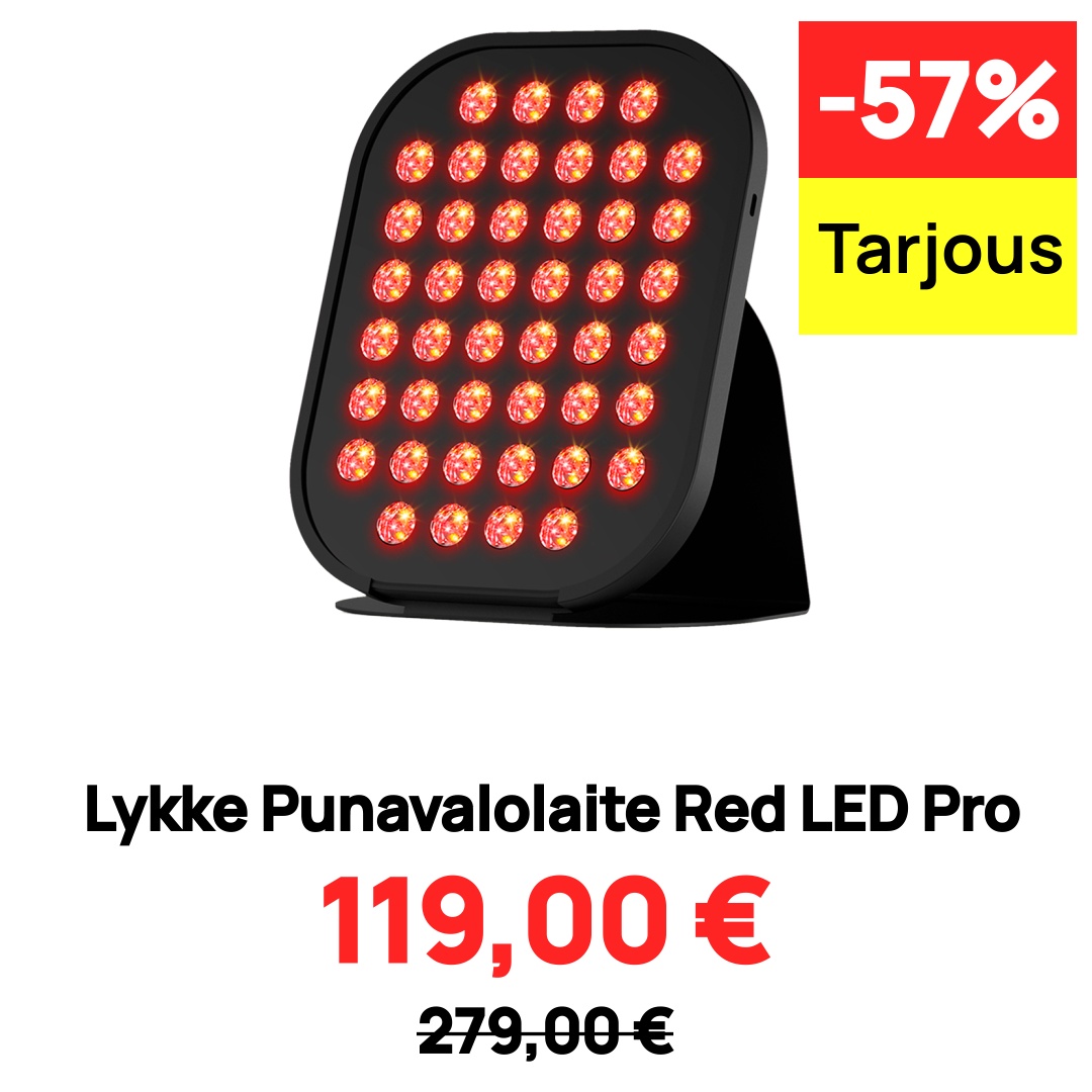 Image of Lykke Punavalolaite Red LED Pro