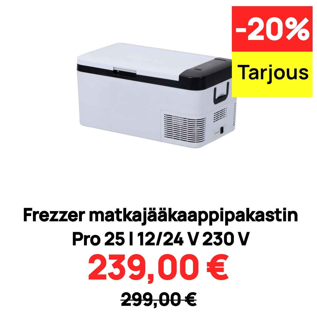 Image of Frezzer matkajääkaappipakastin Pro 25 l 12/24 V 230 V