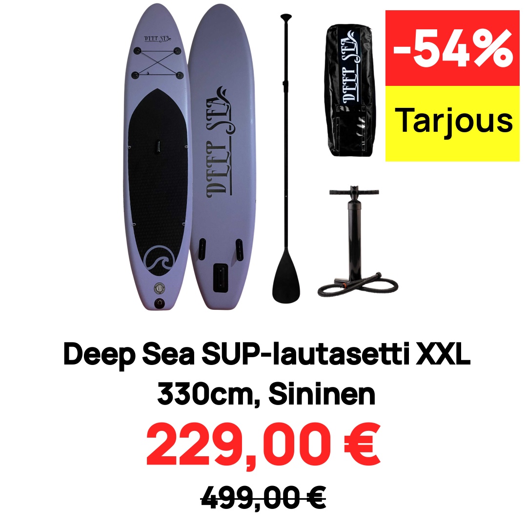 Image of Deep Sea SUP-lautasetti XXL 330cm, Sininen