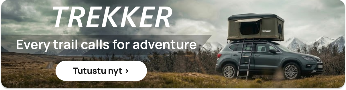 Trekker. Every trail calls for adventure. Tutustu nyt.
