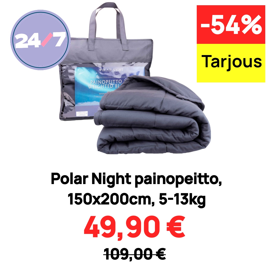 Polar Night painopeitto, 150x200cm, 5-13kg