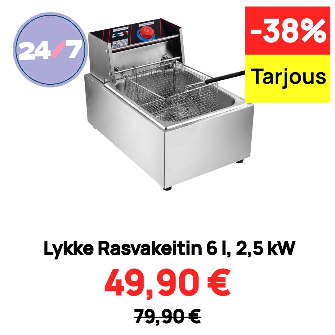 Lykke Rasvakeitin 6 l, 2,5 kW