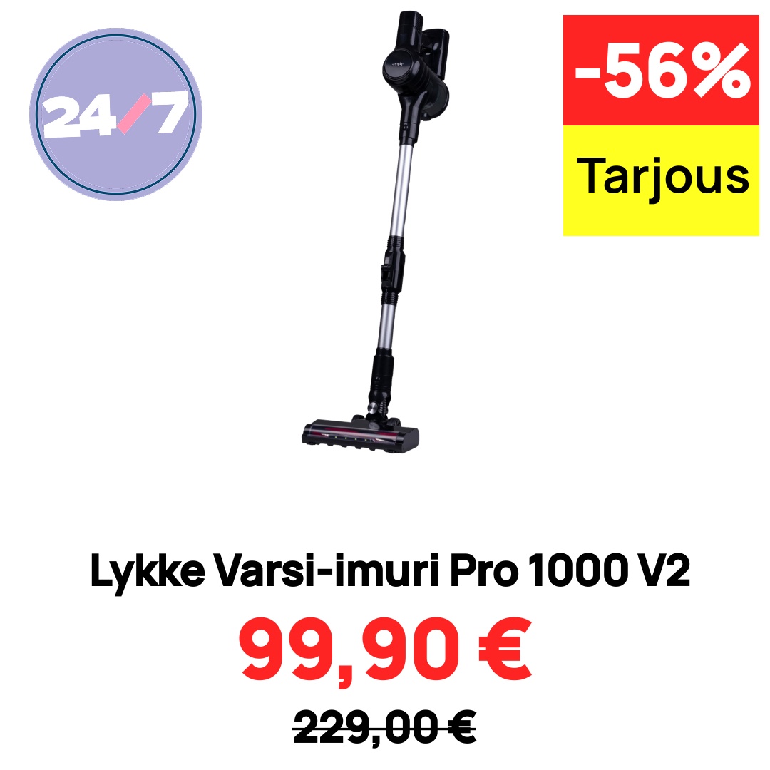 Lykke Varsi-imuri Pro 1000 V2