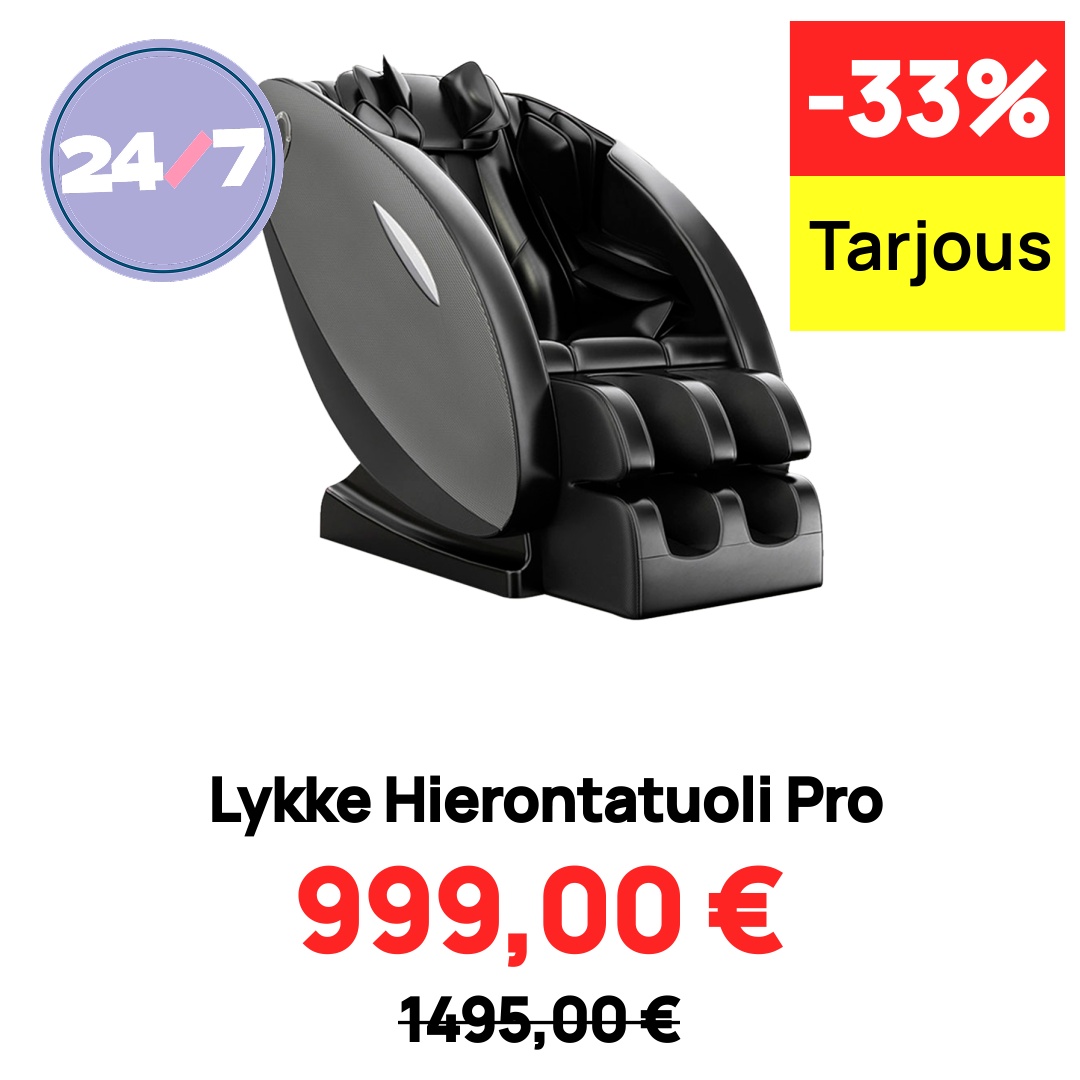Lykke Hierontatuoli Pro