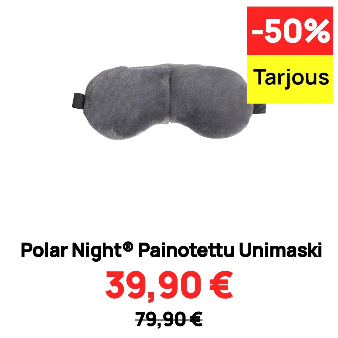 Polar Night® Painotettu Unimaski
