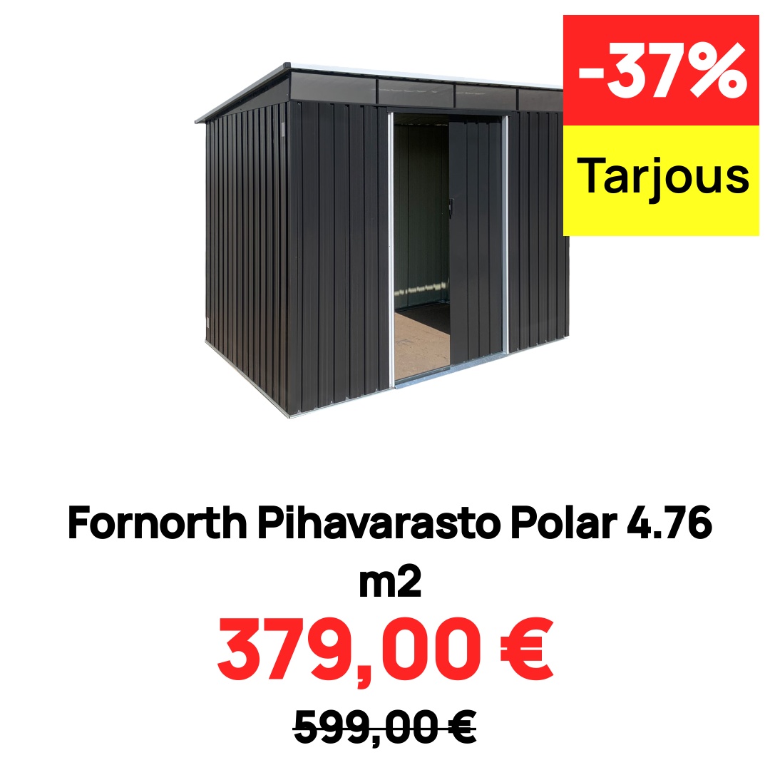 Fornorth Pihavarasto Polar 4.76 m2