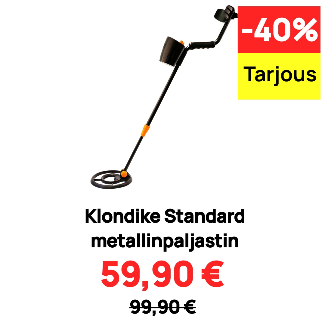 Klondike Standard metallinpaljastin