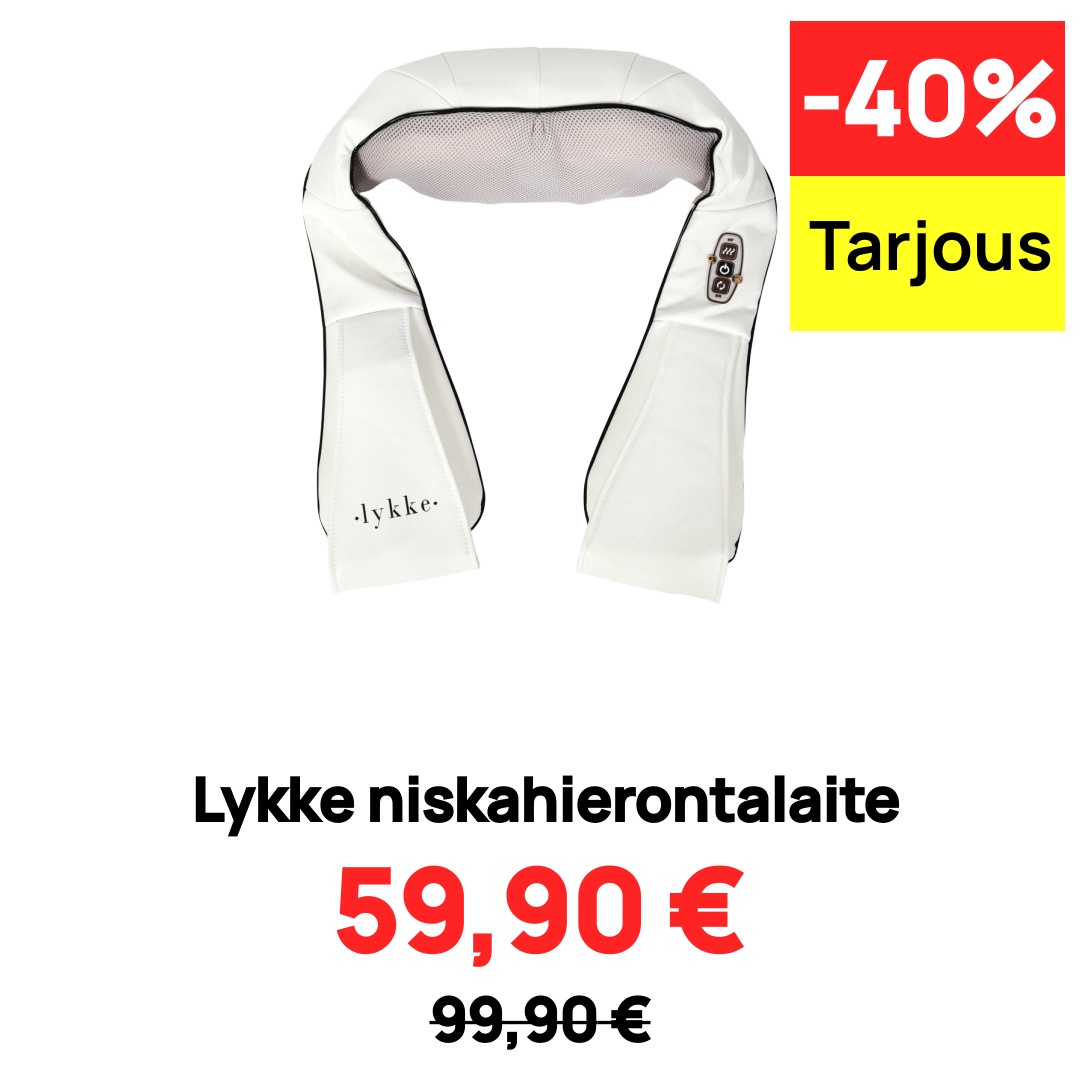 Lykke niskahierontalaite