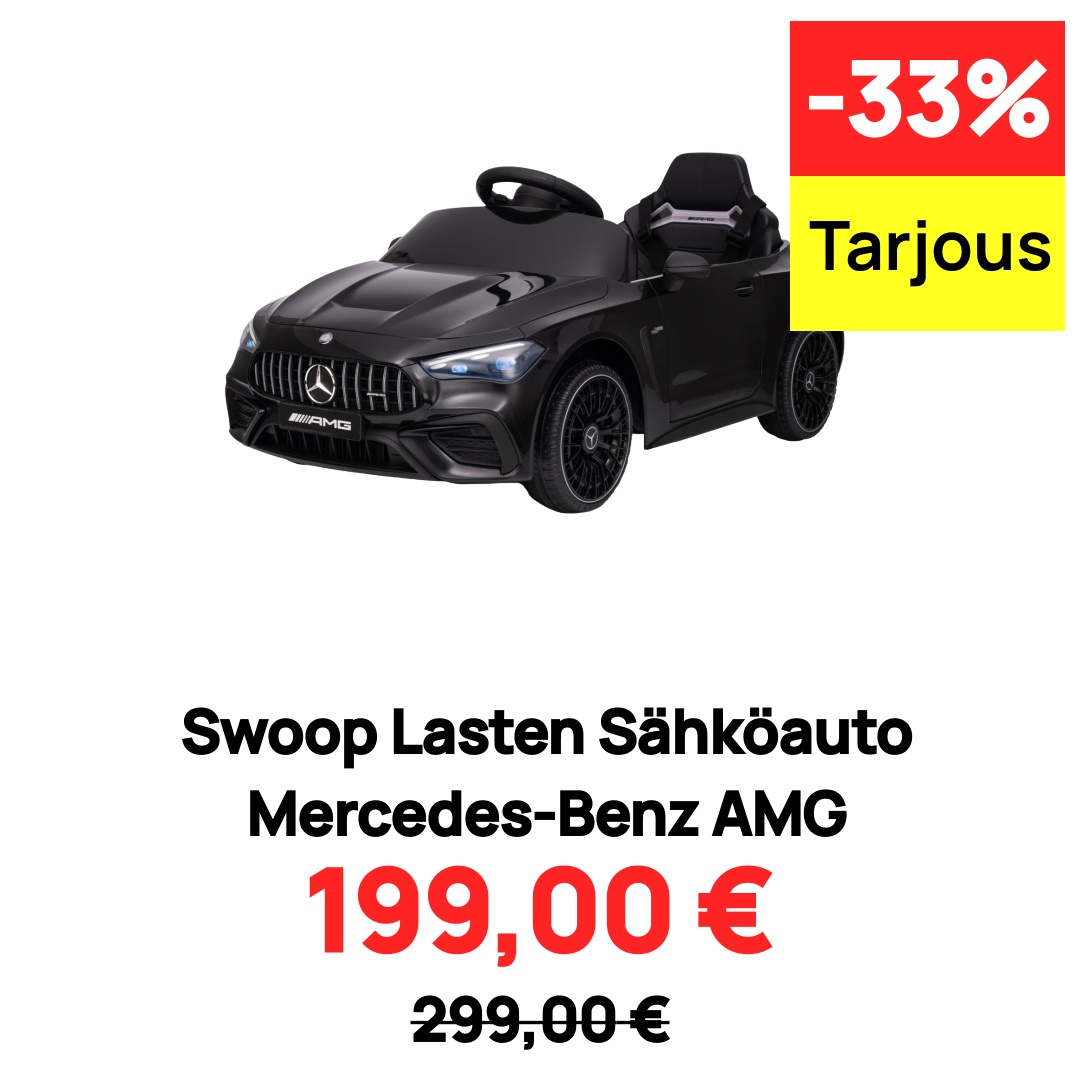 Swoop Lasten Sähköauto Mercedes-Benz AMG