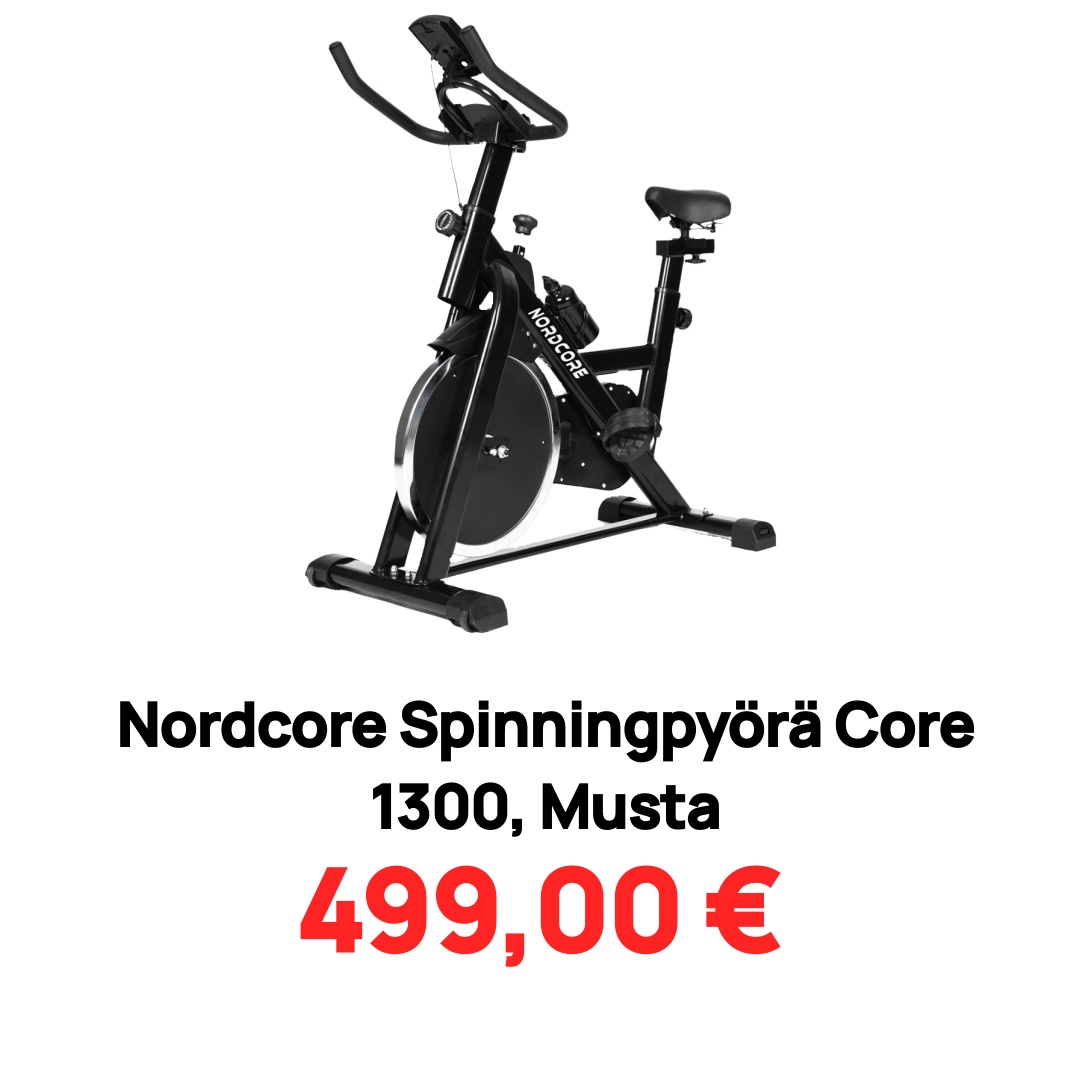 Image of Nordcore Spinningpyörä Core 1300, Musta