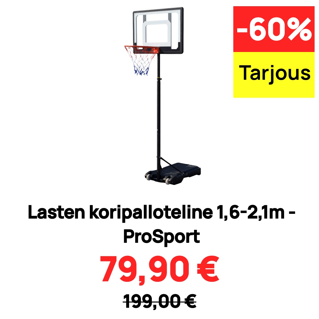 Image of Lasten koripalloteline 1,6-2,1m - ProSport
