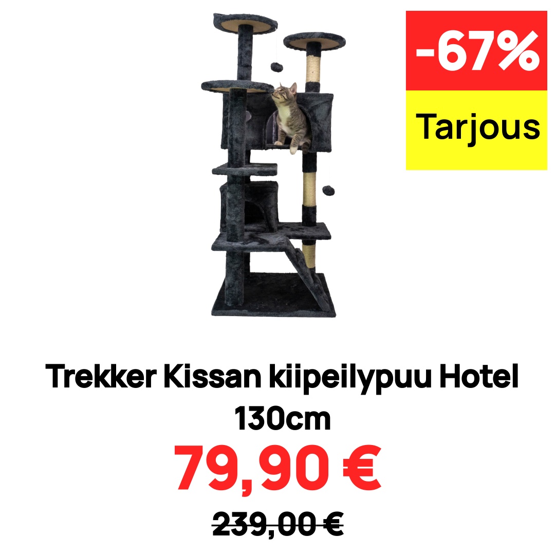 Image of Trekker Kissan kiipeilypuu Hotel 130cm