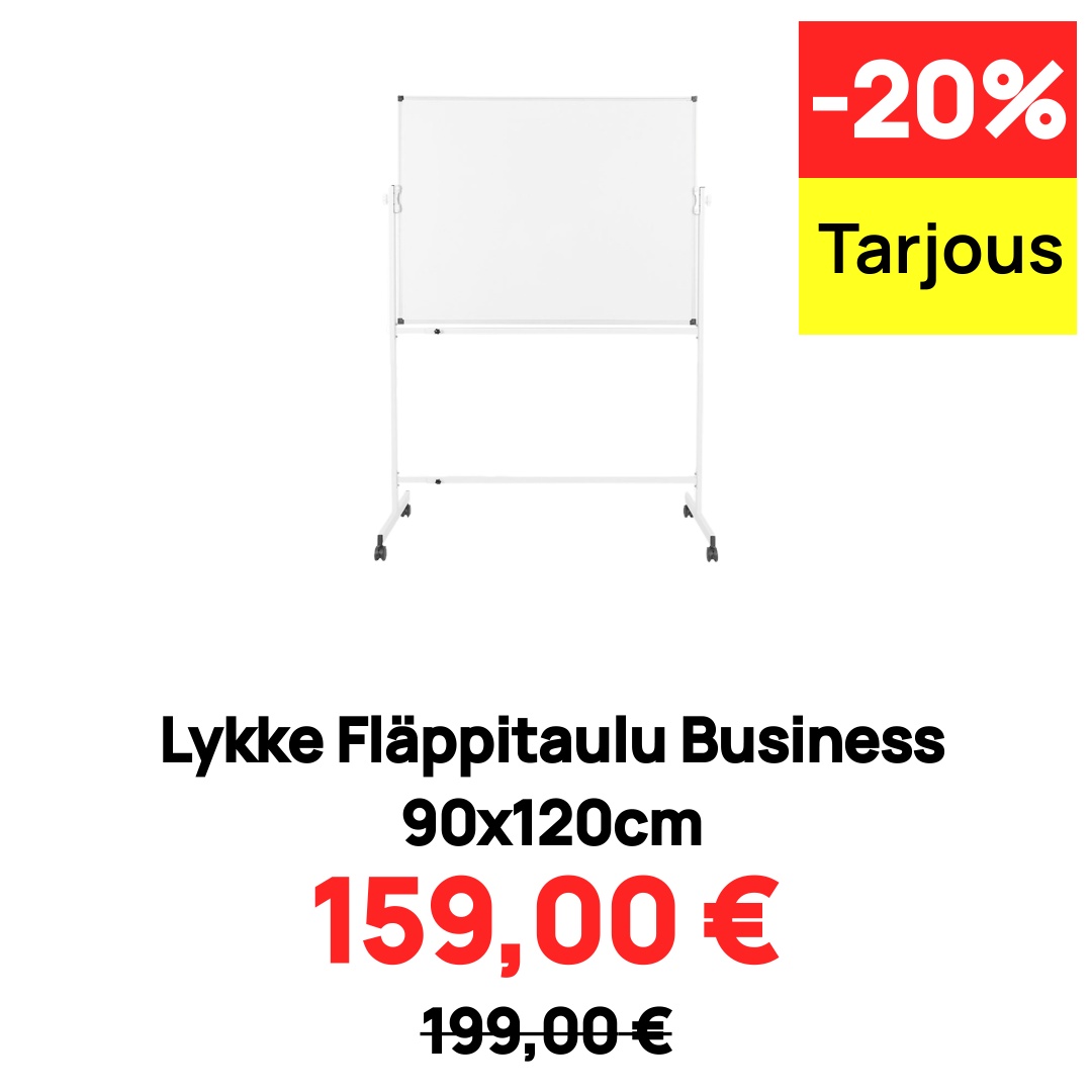 Image of Lykke Fläppitaulu Business 90x120cm