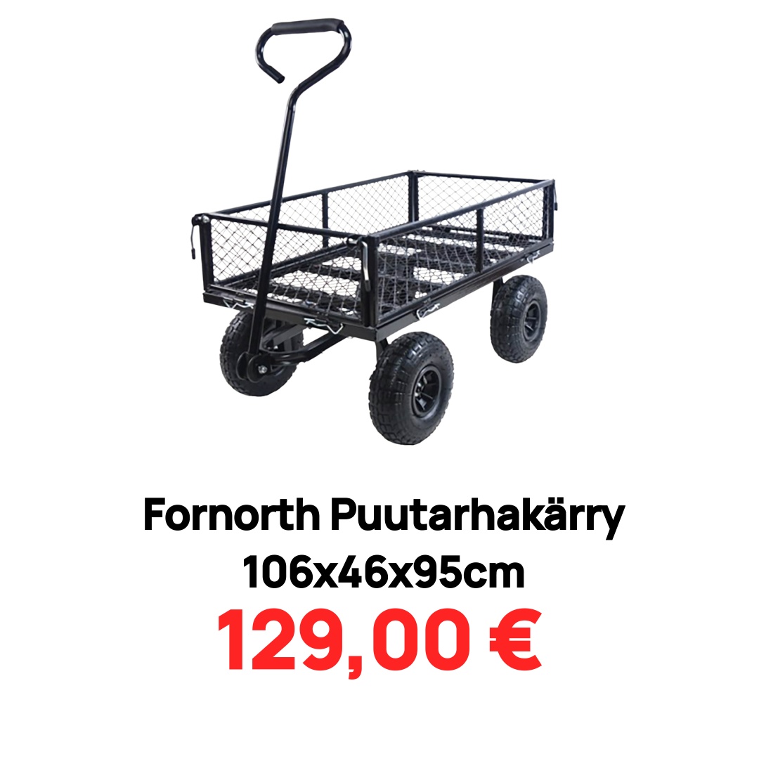Image of Fornorth Puutarhakärry 106x46x95cm