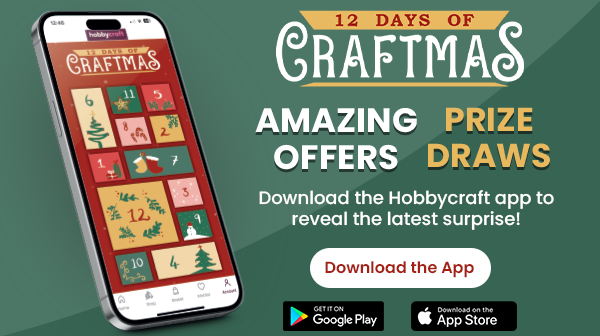 12 Days of Craftmas, amazing offers and prize draws! Download the app