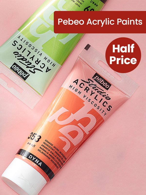 Half Price Pebeo Acrylic Paint