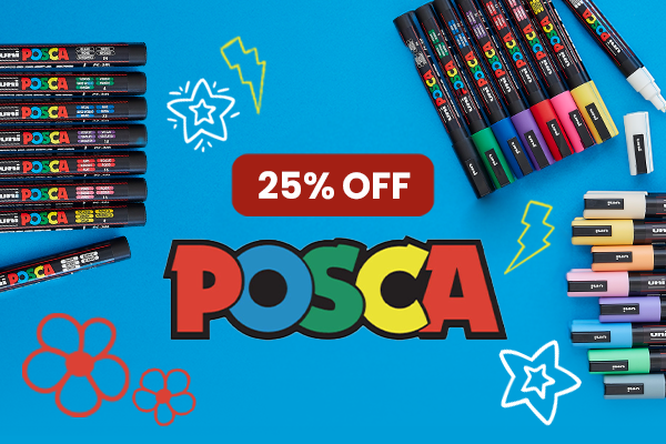 25% off Posca