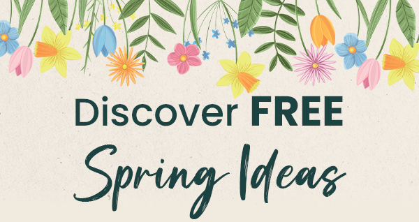 Free Spring Craft Ideas Banner Image 