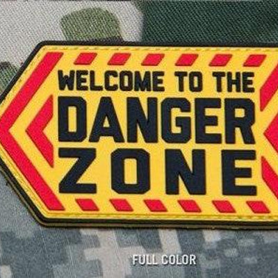 MSM DANGER ZONE PVC - FULL COLOR - Hock Gift Shop | Army Online Store in Singapore