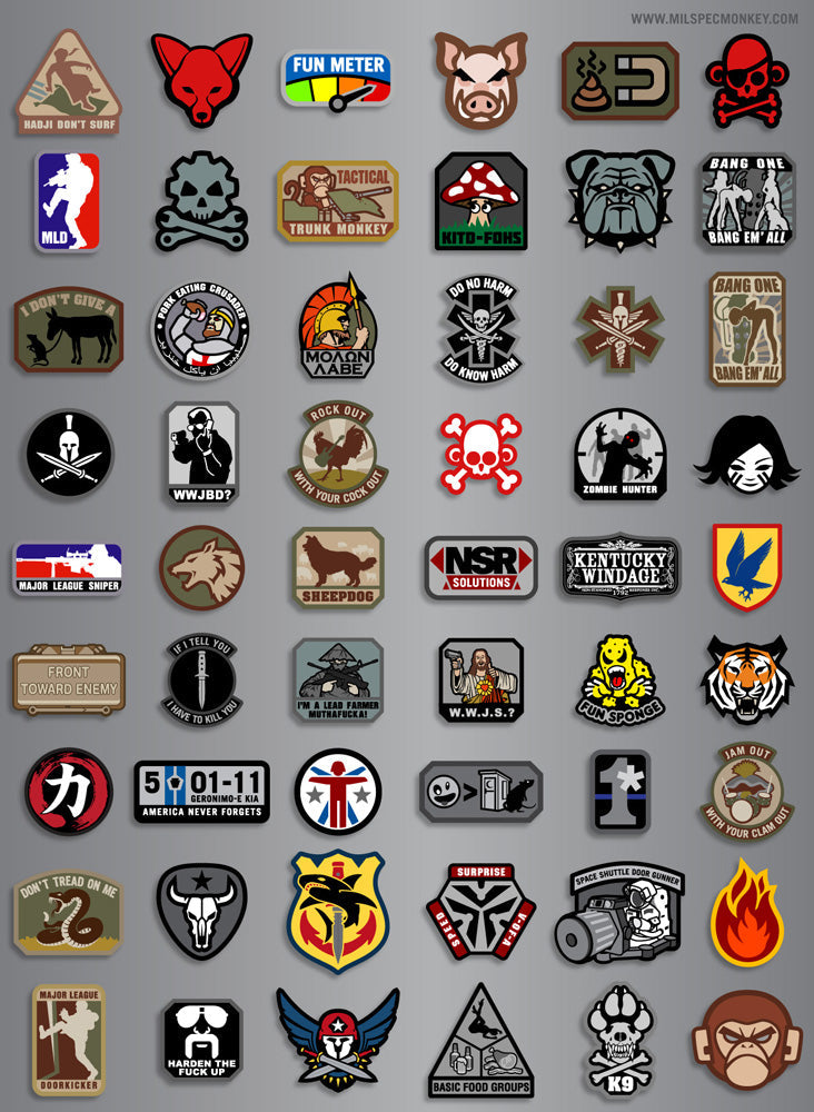 Shop for a Mil-Spec Monkey Patch now!