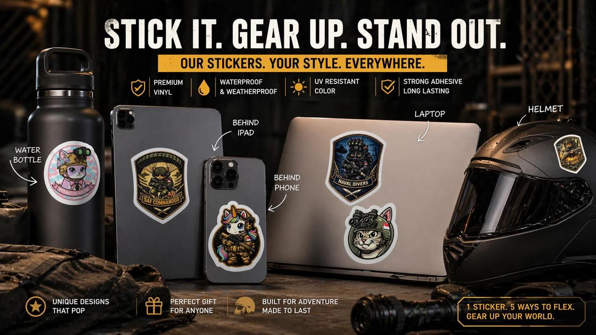 Tactical Titan Outdoor Vinyl Stickers