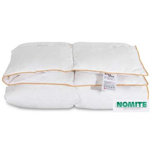 Image of Babydyne med 100% gåsedun - 70x100 cm - Bæreevne 12 - Helårs baby dyne - Borg Living dyne