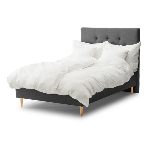 Image of Boxmadras 140x200 cm - Prestige - 2 komfort lag - Inkl. topmadras og ben - Ekstra god støtte