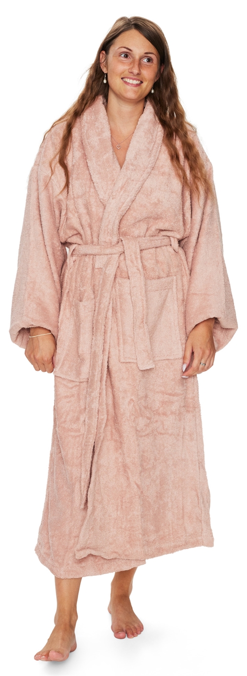 Image of Morgenkåbe  - bambus - Str. XL/XXL - Badekåbe - Light Rosa - Excellent By Borg