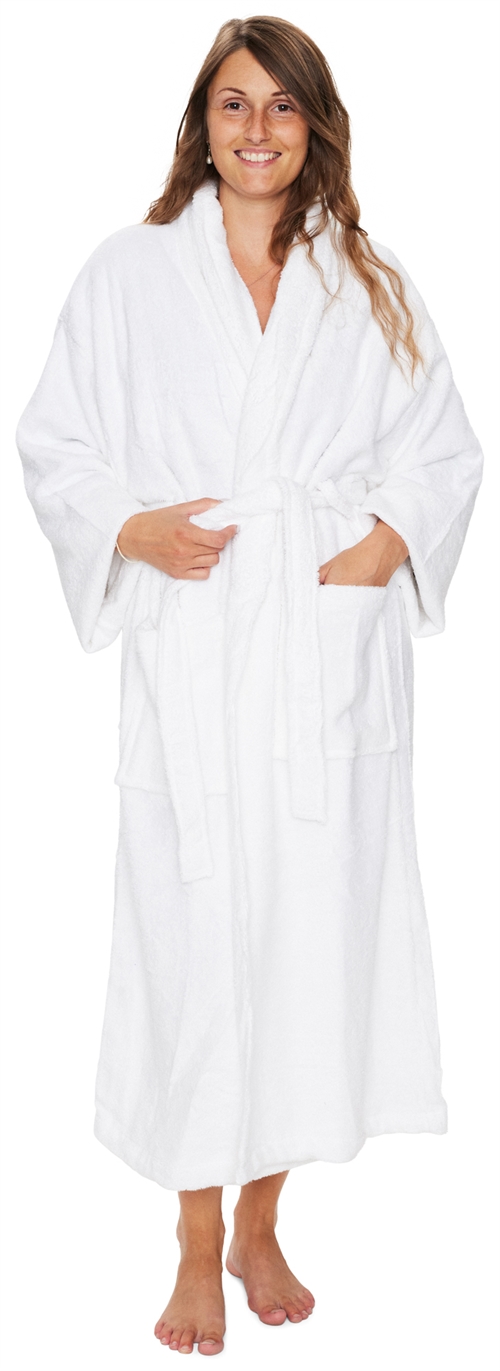 Image of Morgenkåbe børn - bambus - Str. 8/10 år - Badekåbe børn - White - Excellent By Borg