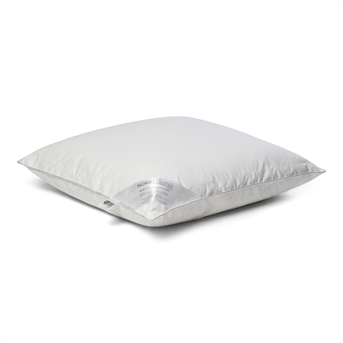Image of Moskusdun hovedpude - 60x63 cm - Lav dunpude - 3 kammer pude - Nordstrand Home moskusdunpude
