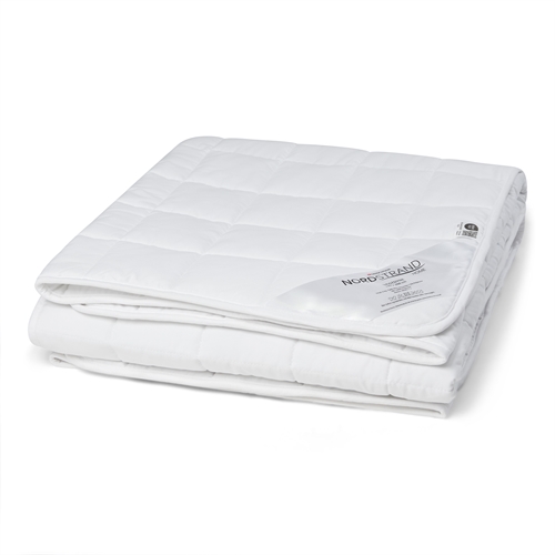 Image of Tyngdedyne 140x200 cm - 4 kg vægtdyne med glasperler - Dyne med vægt - Nordstrand Home kugledyne