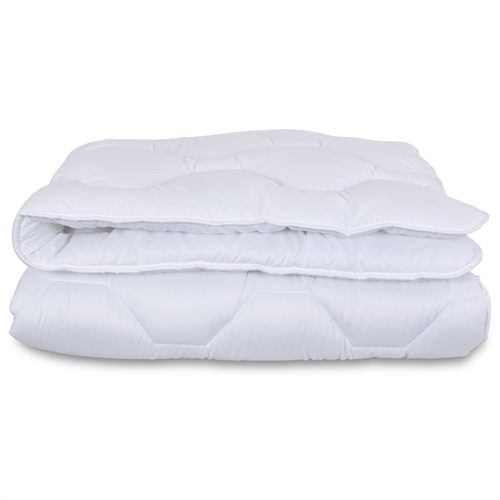 Image of Fiberdyne 140x200 cm - Allergivenlig helårsdyne - Fugt absorberende dyne med hulfibre - 2. sortering