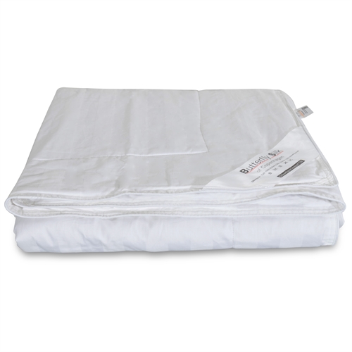 Image of Sommer silkedyne 140x200cm - Butterfly Silk - Sommerdyne med 100% mulberry silke