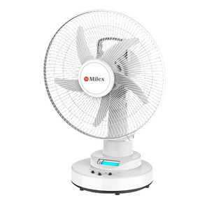 Milex Rechargeable Desk Fan 12"