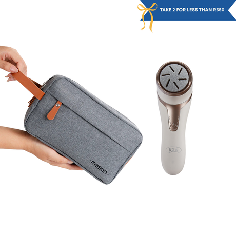 Igia Callus Free + Mason Cosmetic Bag | Grey