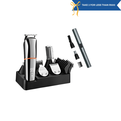 Igia 6 in 1 Ultimate Hair Trimmer Set + Igia Mens Grooming Kit